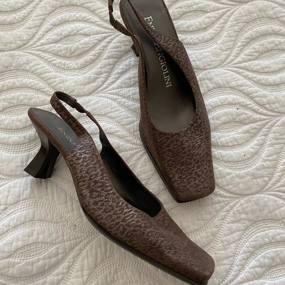 enzo angiolini leopard flats